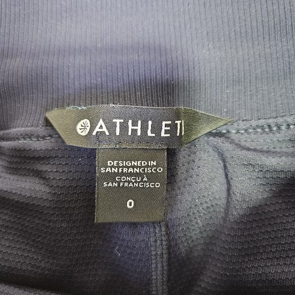 Athleta Brooklyn Skort Womens 0 Navy Blue Golf Tennis Skirt Zip Pockets Shorts - Picture 9 of 15